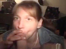 Blonde Street Whore Giving Pretty Terrible Blowjob Pov