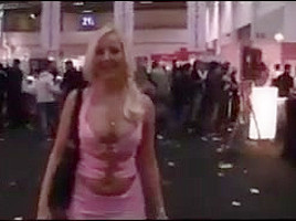 Blonde Whore Does The Public Cum Walk Of Shame
