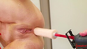 Bondage slave analized in threeway