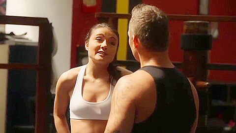 Boxing That Sweet Young Pussy In The Gym After Workout