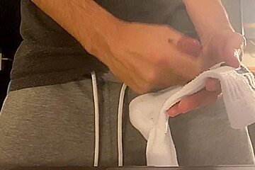 Boy Is Cumming On His Socks In Austria
