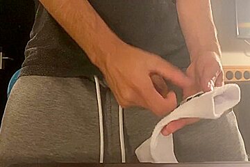 Boy Is Cumming On His Socks In Austria