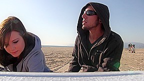 Brandy in horny dude and a hot chick enjoy an amateur fuck