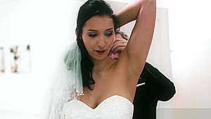 Bride to be fucks Step brother of groom on her wedding day