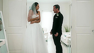 Bride to be fucks Step brother of groom on her wedding day