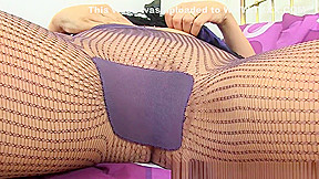 British milf Lulu fondles her big tits and fucks herself