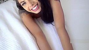 Bro teaches step-sister how to deep throat &amp_ many more- POV HOTTEST BRO SIS