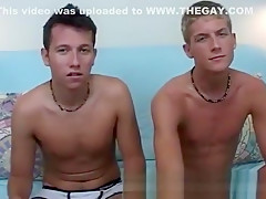 Broke straight Fake twin boys and men doing gay things for the first time