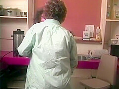 Brunette Gets Her Ass Cummed On While Bent Over Bar Stool
