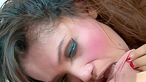 Brunette Thai slut with a slamming body getting fucked