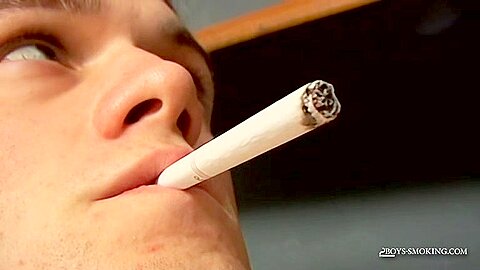 Bryce Smokes & Rubs One Out! - Bryce Smokes & Rubs One Out!