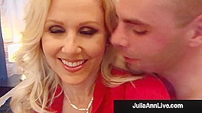 Busty Hot Cougar Julia Ann Bangs 2 Hard Rock Cocks