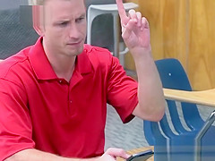 Busty Teacher Bridgette B Seduces Dumb student 18+