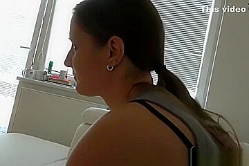Busty Unfaithful Wife Gets Dick to Mouth