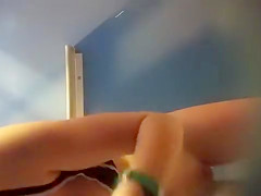 Busty babe dries off after a long and satisfying shower