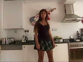 Busty british bitch jizz