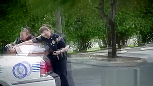 Busty cops have to lick and suck a lot before fucking