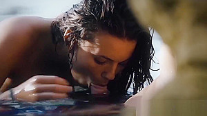 Busty czech teen 18+ fucked in the ocean by her lover
