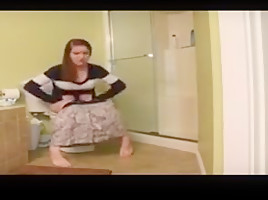 Butthole girls 12 - taylor on the toilet 1