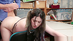 Buxom Cutie Jacker Gets Nail Punished