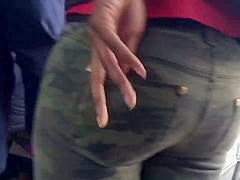 CAMOUFLAGE BOOTY