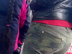 CAMOUFLAGE BOOTY