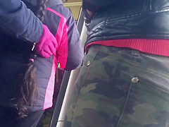CAMOUFLAGE BOOTY