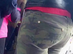CAMOUFLAGE BOOTY