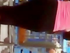Candid pawg milf in spandex 
