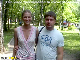 Carol in real amateur couple in an erotic massage video