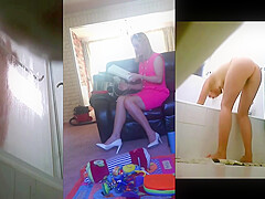 Carrie Dressed and Undressed