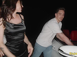 Catherine Knight gets a dual dose of beef whistle on Black Friday - gorgeous XXX porn!