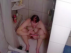 Caught In The Shower Masterbating