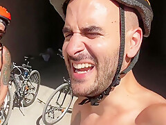 Caught Jerking Off On A Bike Ride