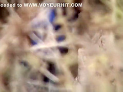 Caught Peeing in Forest