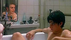 Celeb Eva Green falls on two cocks