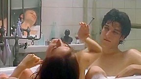 Celeb Eva Green falls on two cocks