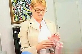 Charming Milf Gets Her Twat Ravished By A Huge Dong