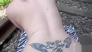 Charming czech teenie was teased in the mall and shagged in pov