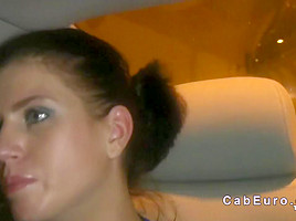 Cheated Czech wife banged in fake taxi