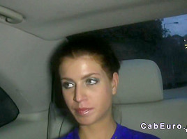 Cheated Czech wife banged in fake taxi