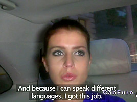 Cheated Czech wife banged in fake taxi