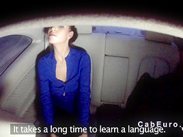Cheated Czech wife banged in fake taxi