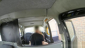 Cheating GF tries out anal sex with horny driver on a cab