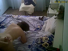 Cheating bitch wife doggy style caught on