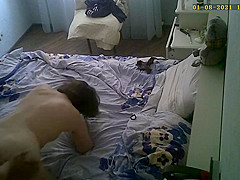 Cheating bitch wife doggy style caught on