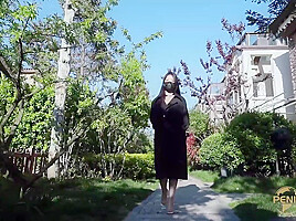 Chinese Bondage - Walking Around In Bound And