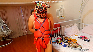 Chinese Scarf Bondage Femdom