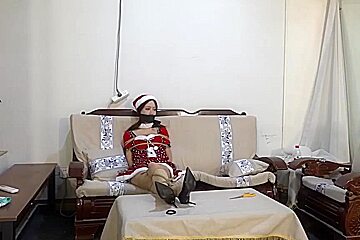 Christmas Hogtie