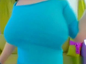 Chubby brunette strips for you POV